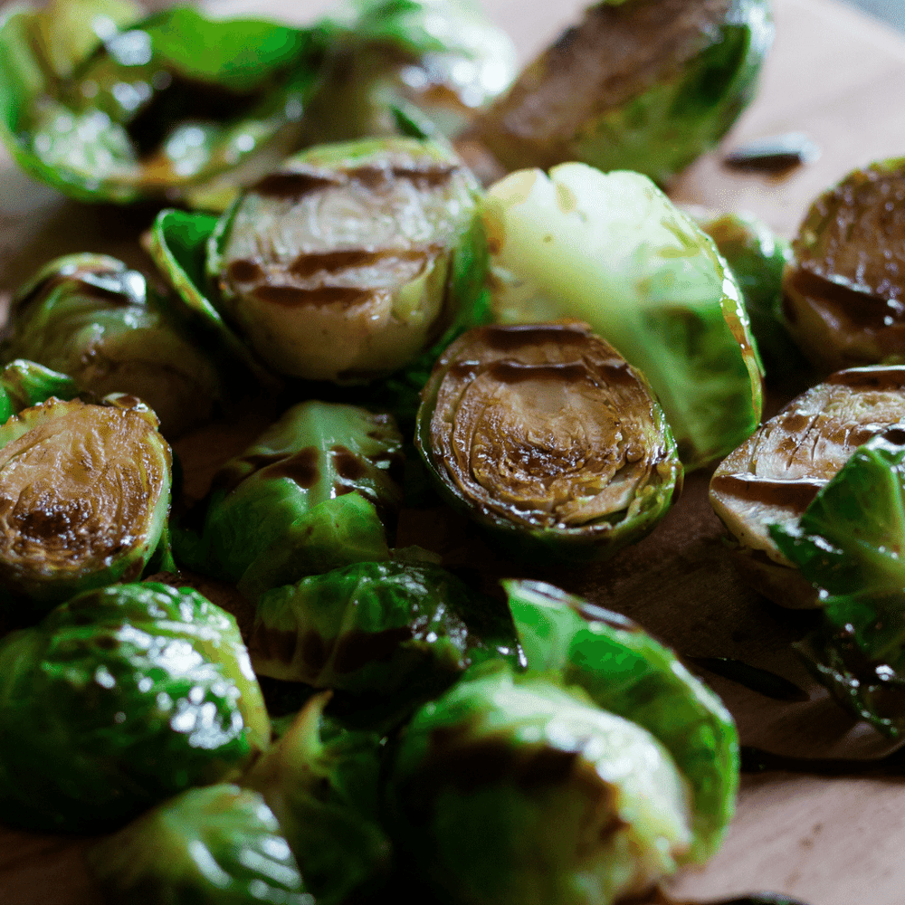 Brussels Sprouts with Balsamic Glaze