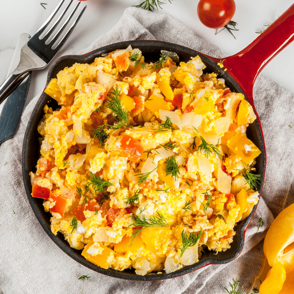 
                  
                    Eggs with chile crunch-Chile Crunch
                  
                