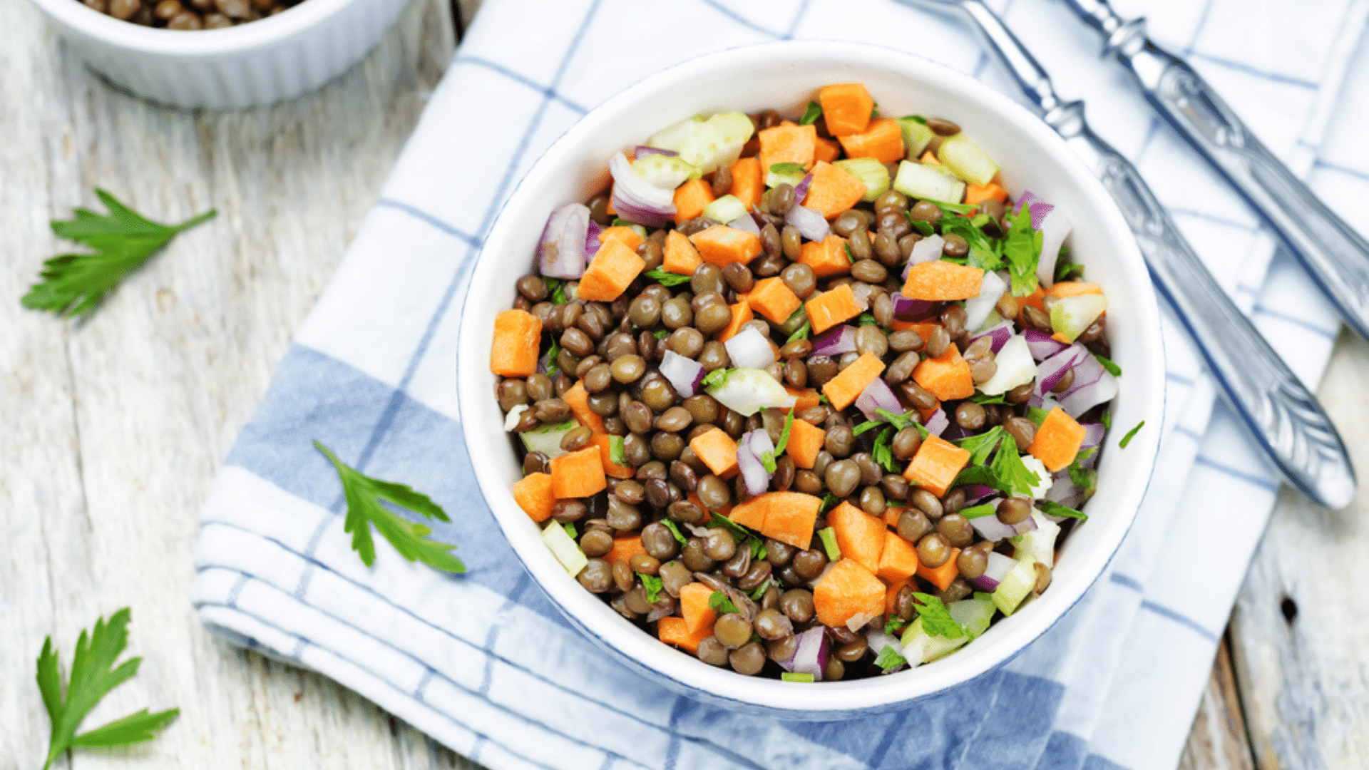 Warm Lentil Salad