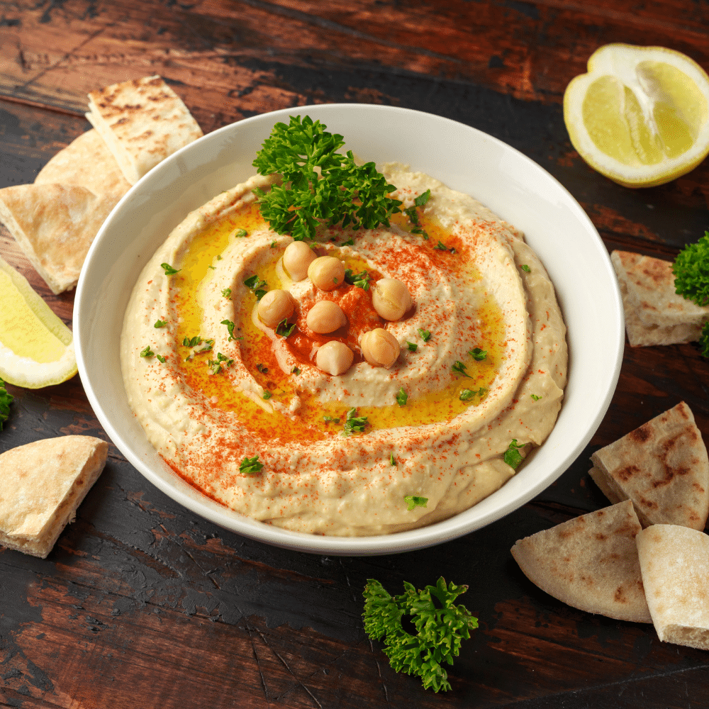 Humus with chile crunch-Chile Crunch