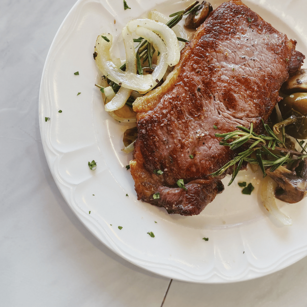 Steak with Chile Crunch-Chile Crunch