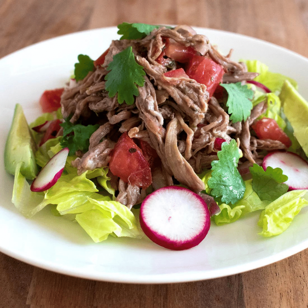 Salpicon with chile crunch-Chile Crunch