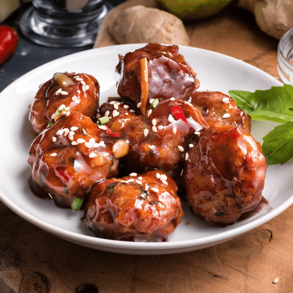 Meatballs-Chile Crunch